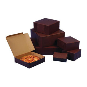 brown bakery boxes