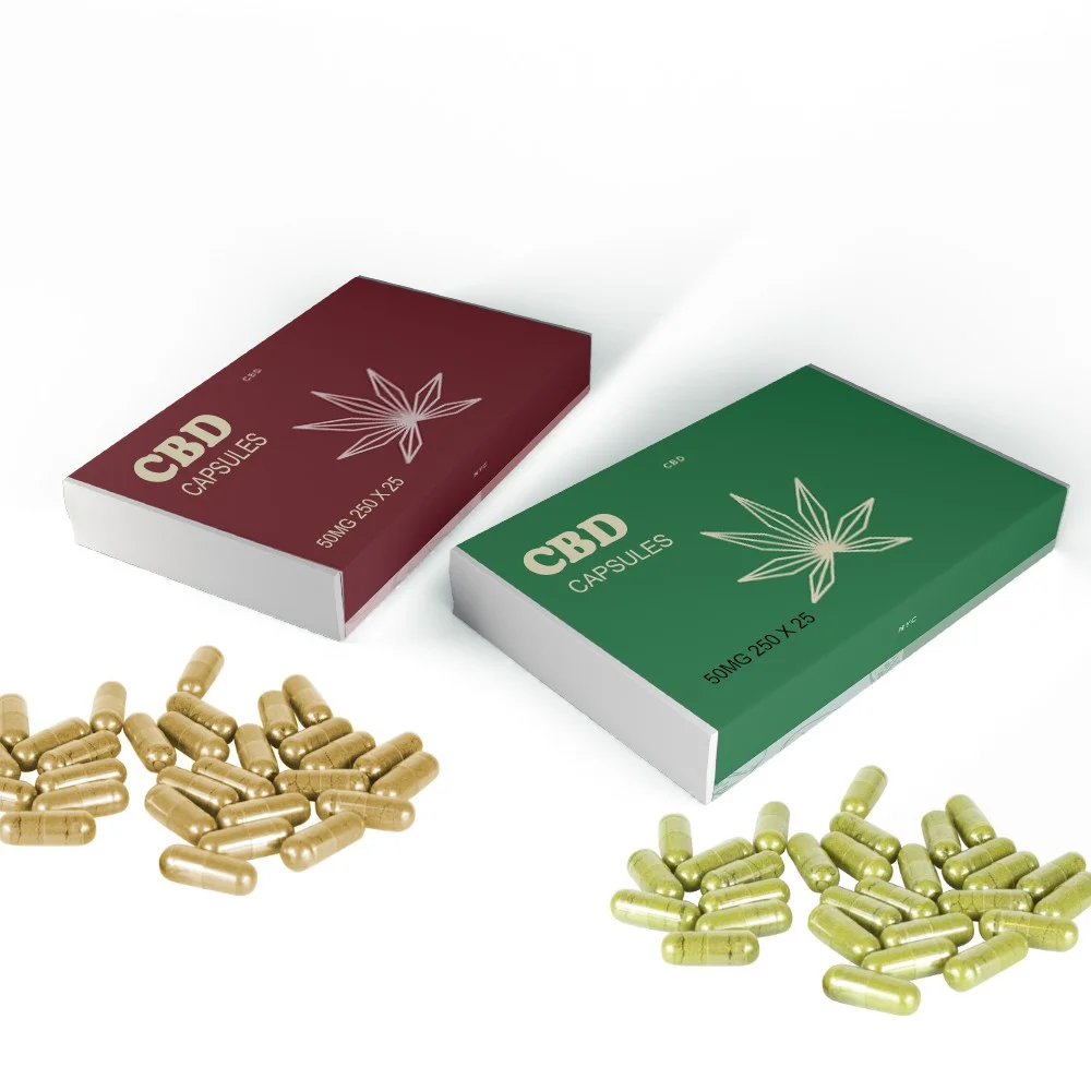 cbd capsule boxes